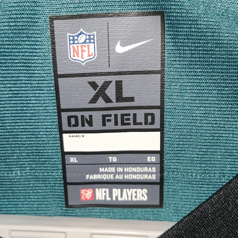 Nike NFL‎ Philadelphia Eagles Mac Hollins 10 Jersey Midnight Green XL 472807-339